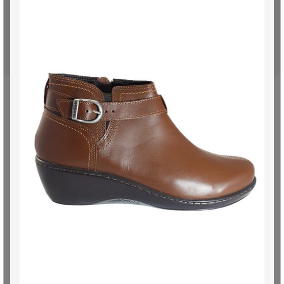 Romulo Women’s Leather Booties - Size 6 - Picture 3 of 13